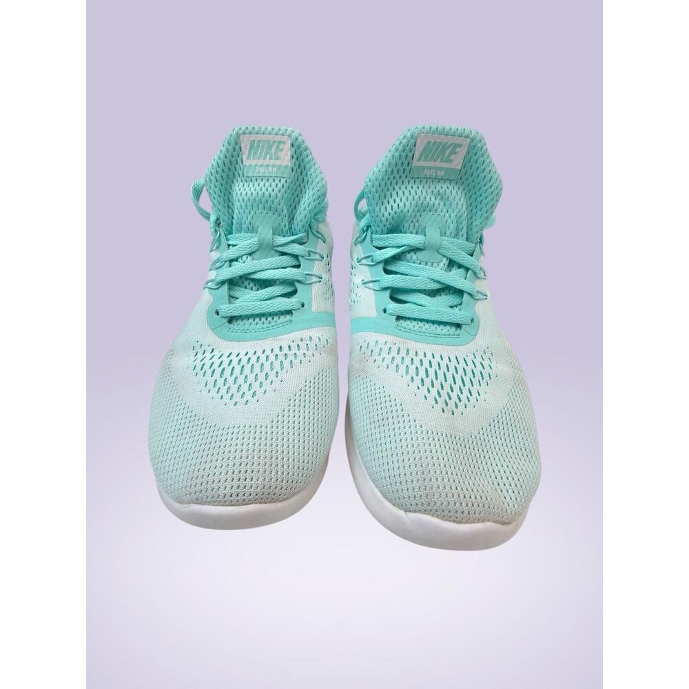 Nike Free RN Rio Teal Women’s Lace-Up Low Top Sneakers 831509-300 - Picture 2 of 6